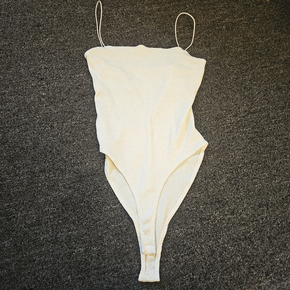 Zara Cream One Piece Bodysuit